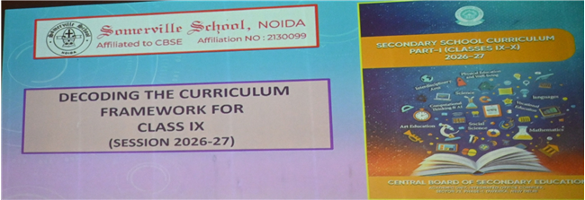 Bridging the Future: A Workshop on the New Curriculum Framework for Class IX
