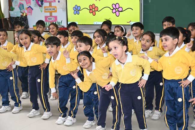 INTER-SECTION ENGLISH CHORAL RECITATION - CLASS NURSERY