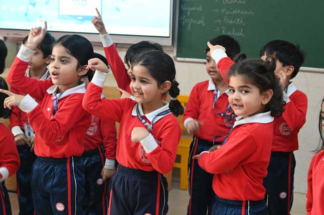 INTER-SECTION ENGLISH CHORAL RECITATION - CLASS NURSERY