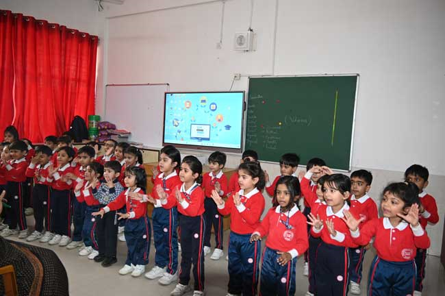 INTER-SECTION ENGLISH CHORAL RECITATION - CLASS NURSERY