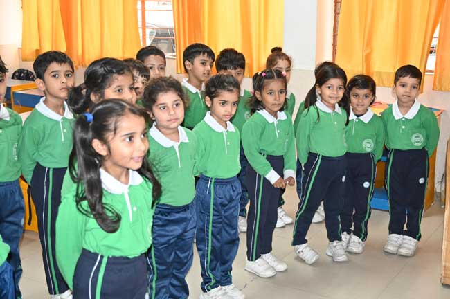 INTER-SECTION ENGLISH CHORAL RECITATION - CLASS NURSERY