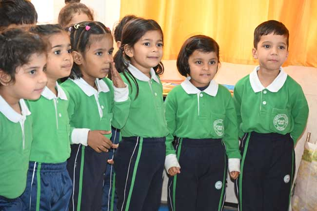 INTER-SECTION ENGLISH CHORAL RECITATION - CLASS NURSERY