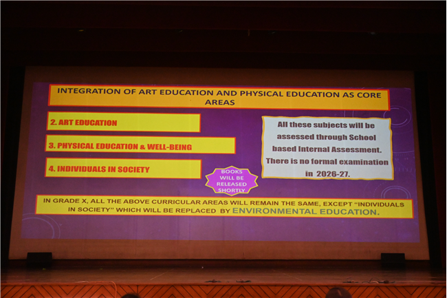 Bridging the Future: A Workshop on the New Curriculum Framework for Class IX