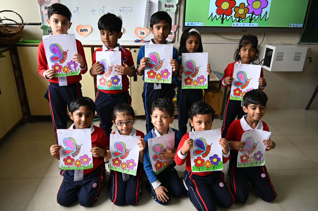 COLOURING COMPETITION PRE SCHOOL