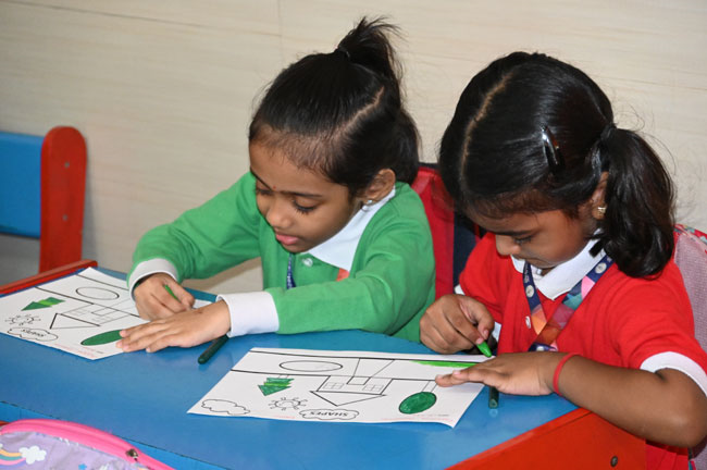 COLOURING COMPETITION PRE SCHOOL
