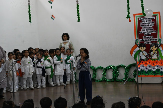 Independence day Assembly by LKG