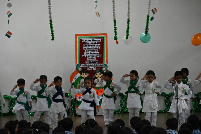 Independence day Assembly by LKG
