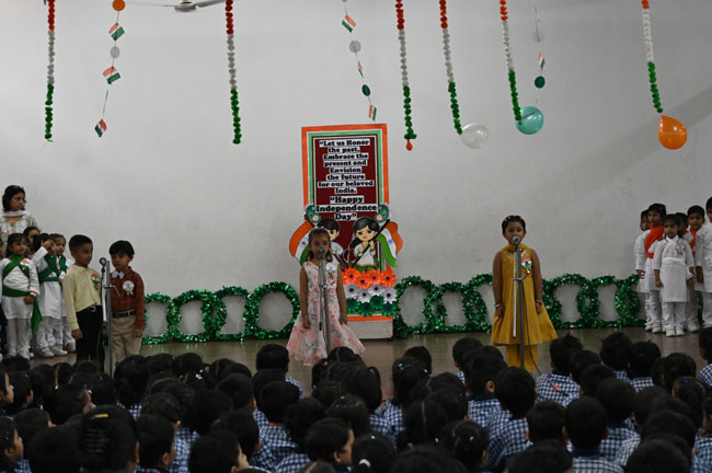 Independence day Assembly by LKG