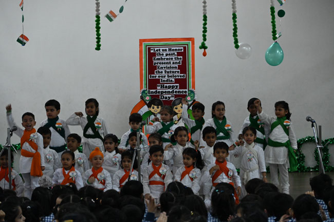 Independence day Assembly by LKG