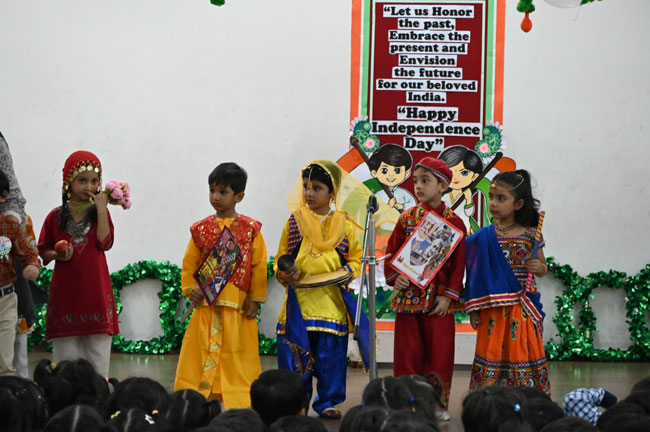 Independence day Assembly by LKG