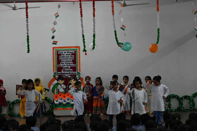 Independence day Assembly by LKG