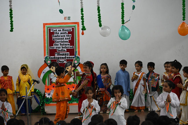 Independence day Assembly by LKG