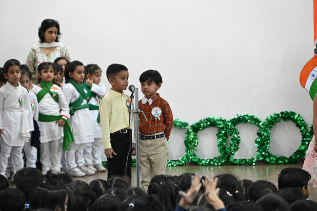 Independence day Assembly by LKG