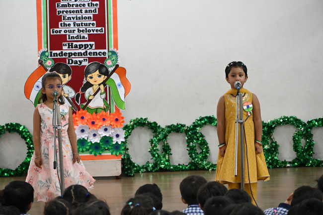 Independence day Assembly by LKG