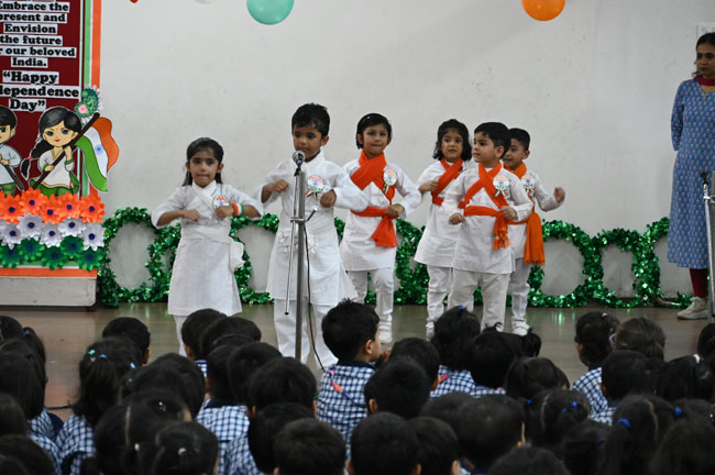 Independence day Assembly by LKG