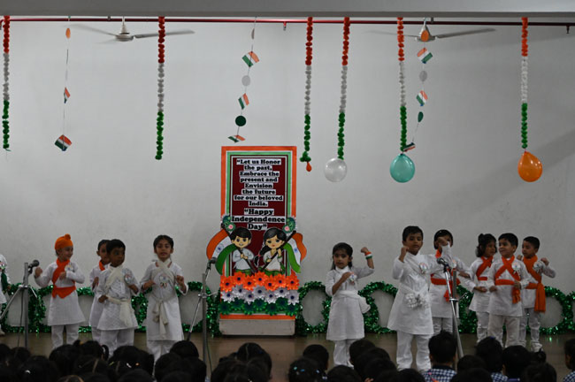 Independence day Assembly by LKG