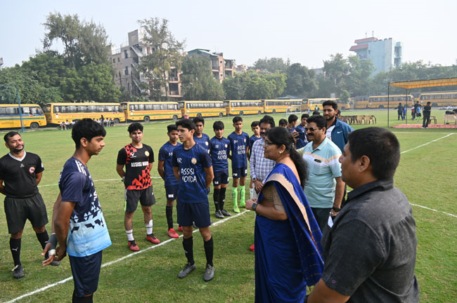 SOMERVILLE SCHOOL NOIDA  HOSTED  THE FOURTH SEASON OF THE R. S KHEMCHAND MEMORIAL FOOTBALL-TOURNAMENT