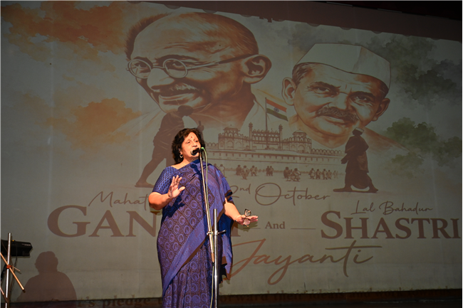 ECHOES OF PEACE AND PURPOSE- GANDHI JAYANTI CELEBRATION