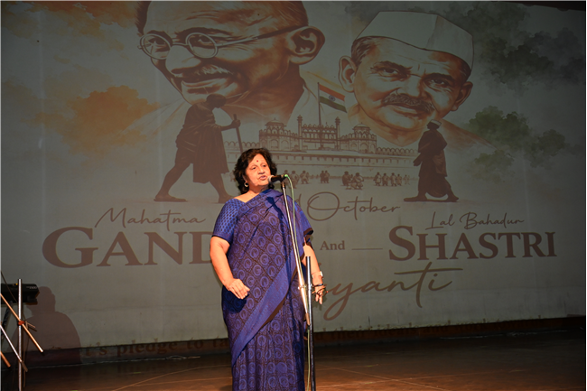 ECHOES OF PEACE AND PURPOSE- GANDHI JAYANTI CELEBRATION
