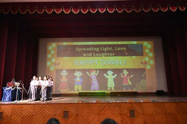 JUNIOUR SCHOOL DIWALI ASSEMBLY
