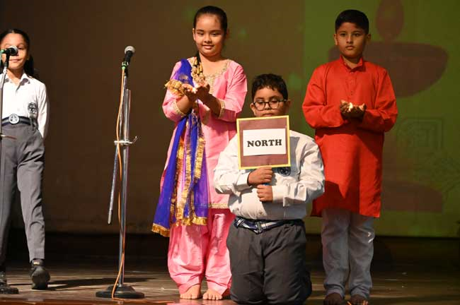 JUNIOUR SCHOOL DIWALI ASSEMBLY