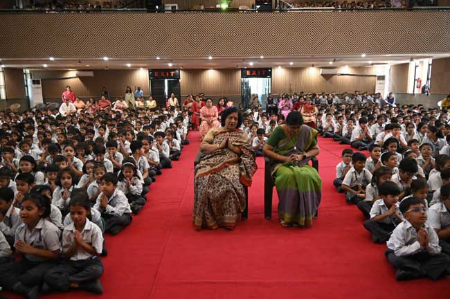 JUNIOUR SCHOOL DIWALI ASSEMBLY