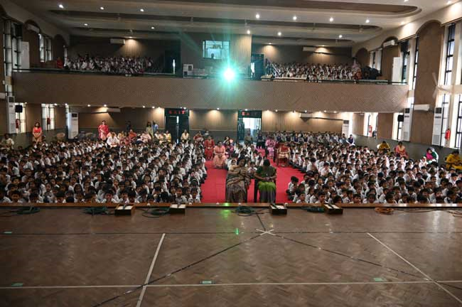 JUNIOUR SCHOOL DIWALI ASSEMBLY