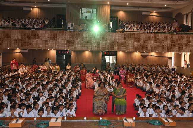 JUNIOUR SCHOOL DIWALI ASSEMBLY