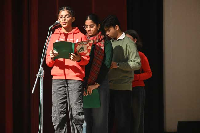 CHRISTMAS CELEBRATIONS AT SOMERVILLE SCHOOL NOIDA