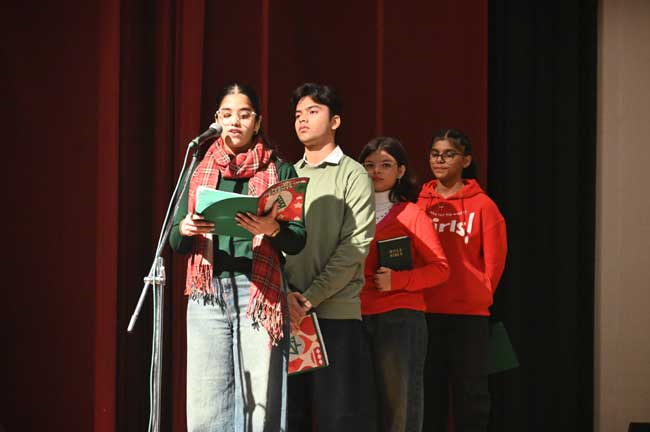 CHRISTMAS CELEBRATIONS AT SOMERVILLE SCHOOL NOIDA