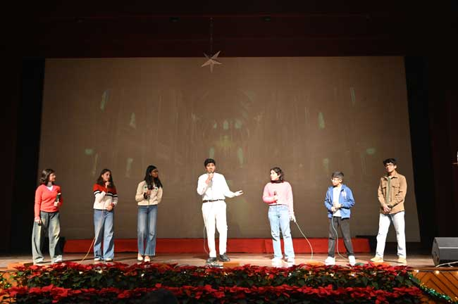 CHRISTMAS CELEBRATIONS AT SOMERVILLE SCHOOL NOIDA