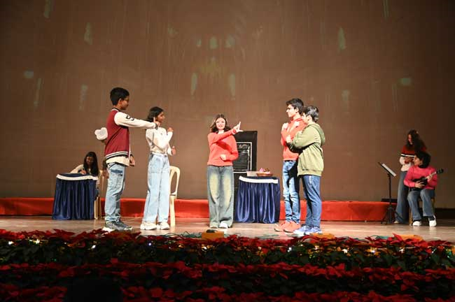 CHRISTMAS CELEBRATIONS AT SOMERVILLE SCHOOL NOIDA