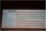 Bridging the Future: A Workshop on the New Curriculum Framework for Class IX