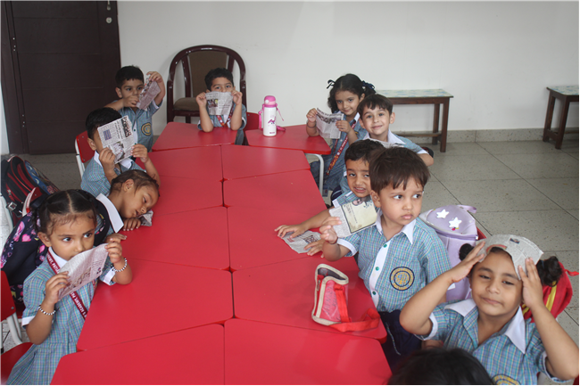Motor Activity Paper Rolling, Crushing & Folding  (Nursery)