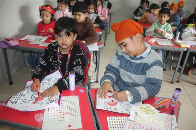 Colouring Activity (Kindergarten)