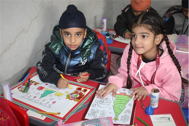 Colouring Activity (Kindergarten)