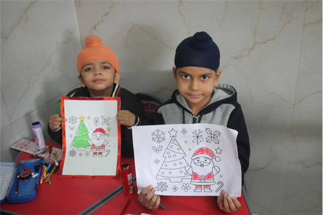 Colouring Activity (Kindergarten)