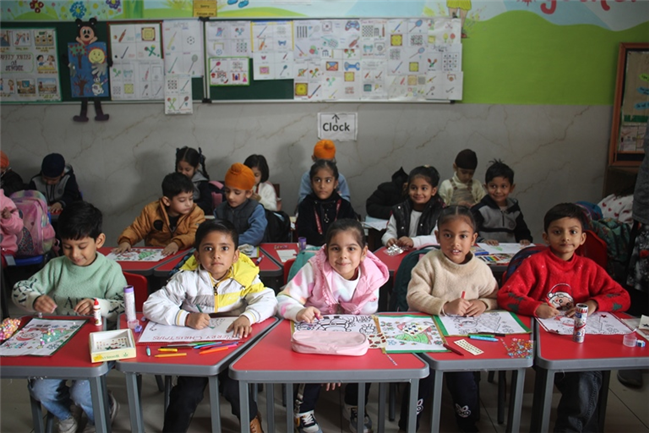 Colouring Activity (Kindergarten)