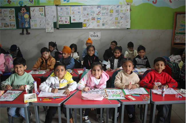 Colouring Activity (Kindergarten)