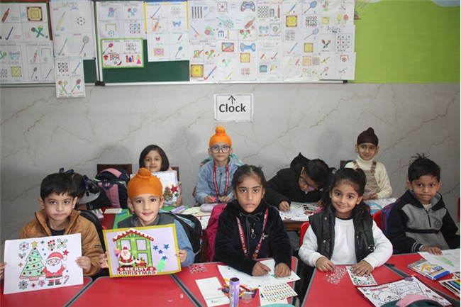 Colouring Activity (Kindergarten)