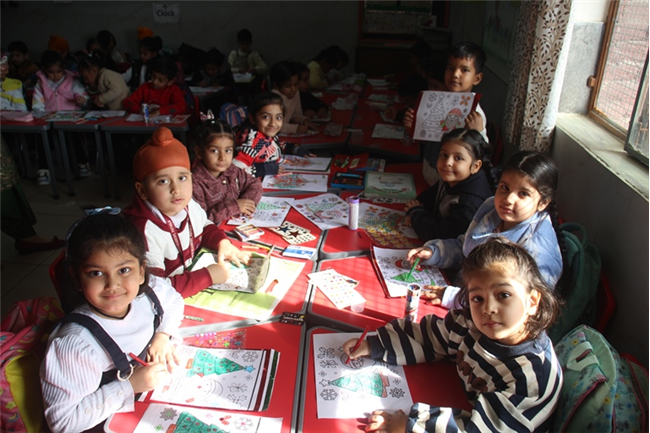 Colouring Activity (Kindergarten)