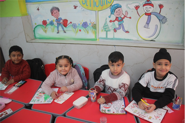 Colouring Activity (Kindergarten)