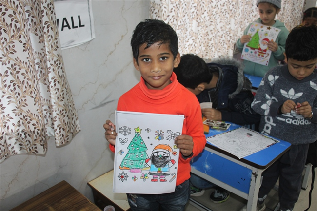 Colouring Activity (Kindergarten)