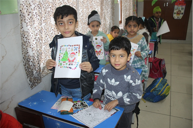 Colouring Activity (Kindergarten)