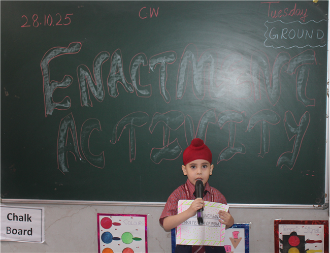 Enactment Activity (Kindergarten)