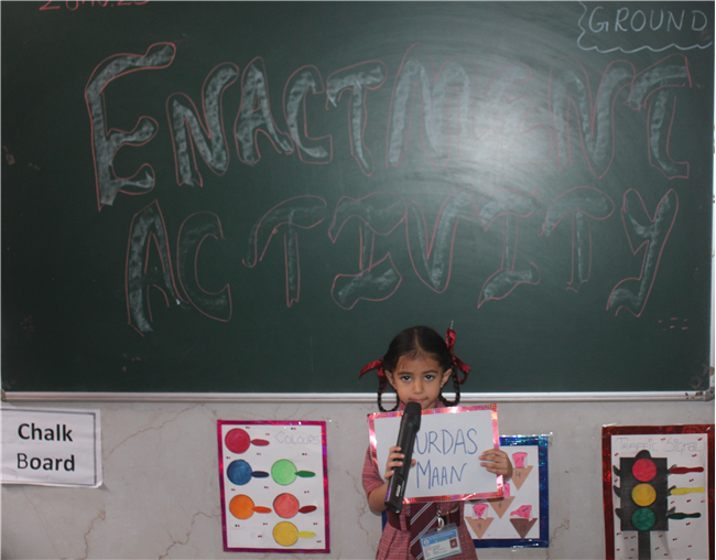 Enactment Activity (Kindergarten)