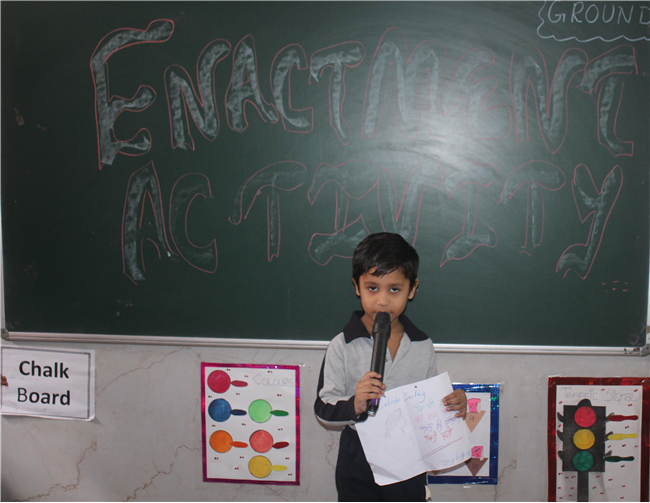 Enactment Activity (Kindergarten)