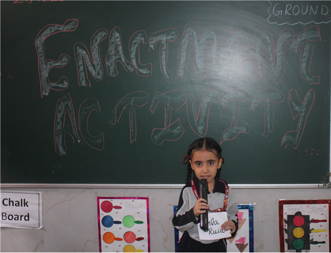 Enactment Activity (Kindergarten)