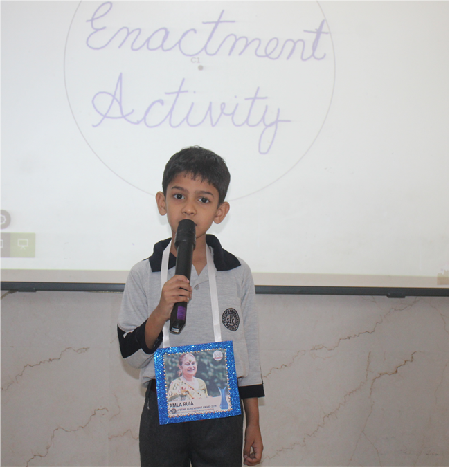 Enactment Activity (Kindergarten)