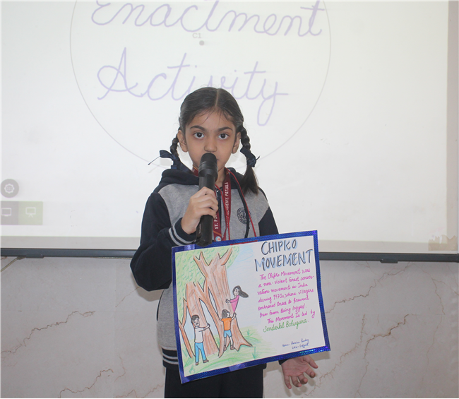 Enactment Activity (Kindergarten)